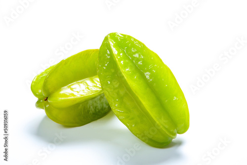 A small amount of star fruit