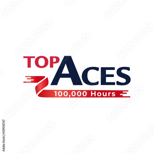 tesk logo that says top aces