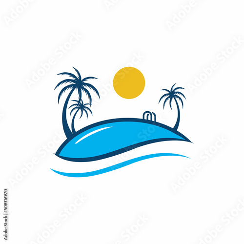 swimming pool logo 