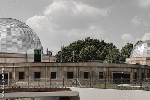 Chorzów, Silesia, Poland - 05.06.2022: The Revitalisation, architectural and urban development, Planetarium and Astronomical Observatory in Chorzów photo