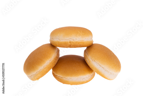 burger bun isolated