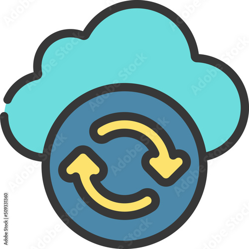 Cloud Sync Icon