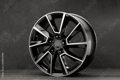 black beautiful alloy wheel, wheel beautiful design auto parts car