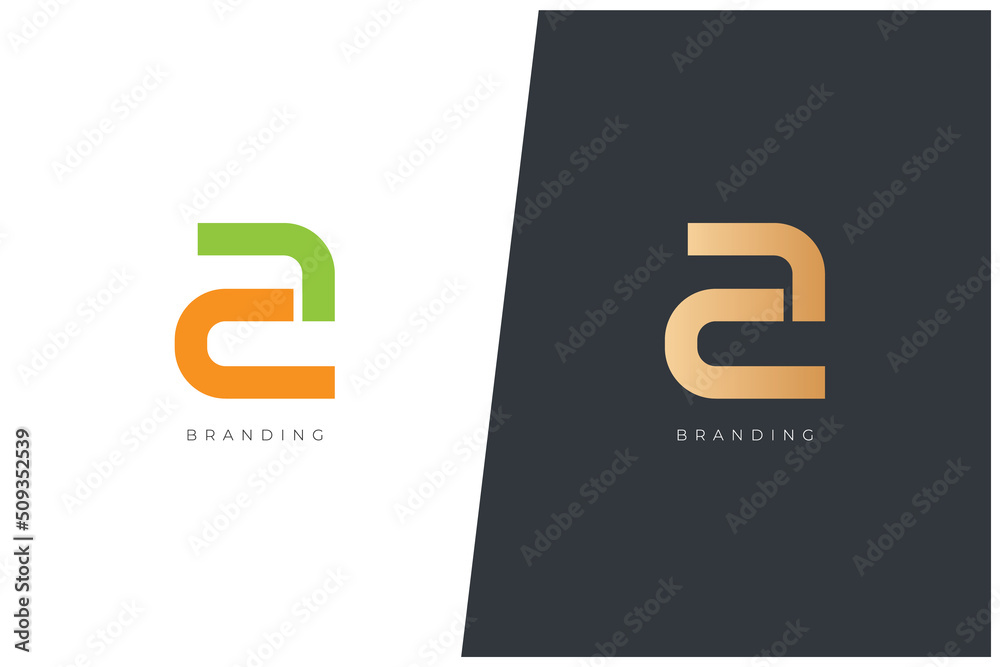 A Letter Vector Monogram Logo Concept Design A Letter Vector Monogram Logo Concept Design