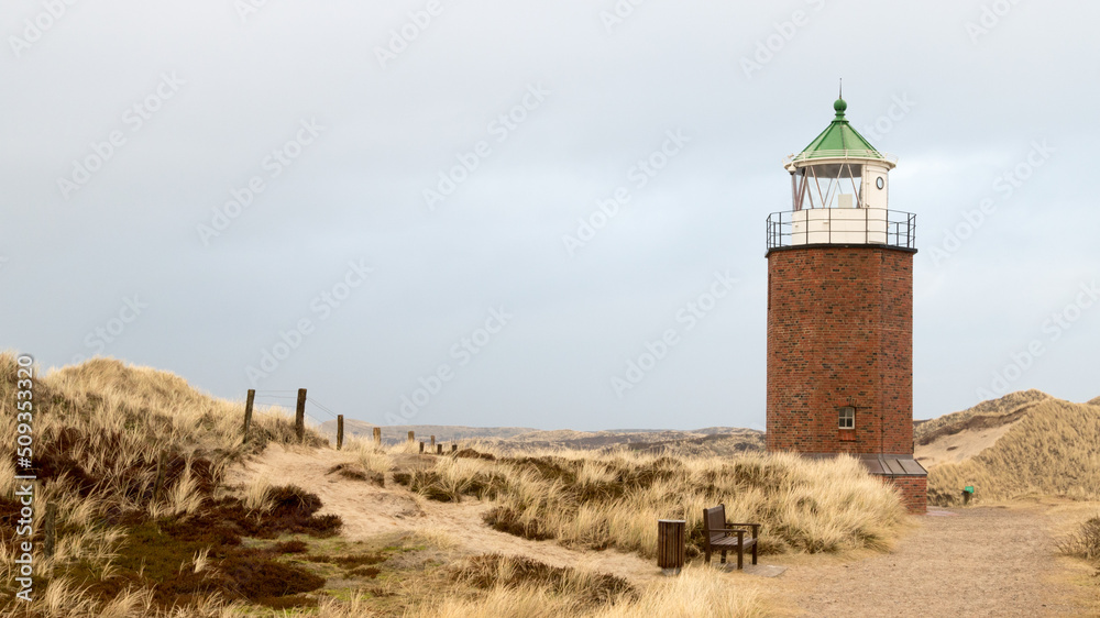 Leuchtturm in der Düne Leuchtturm in der Düne