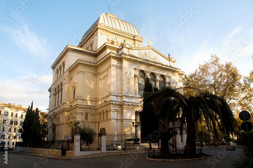 Obraz na płótnie Great Synagogue of Rome w salonie