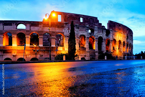 View of the Colosseum Fototapet