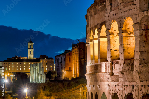 Colosseum and the Campidoglio photo