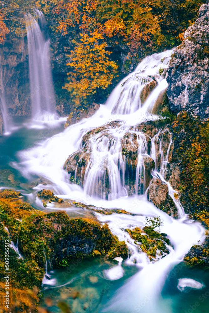 Autumn Waterfalls in Croatia