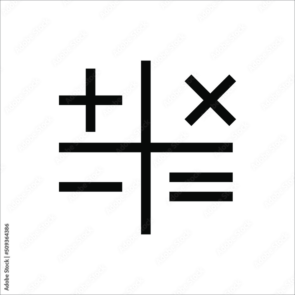 Obraz premium calculator icon or logo isolated sign symbol vector illustration