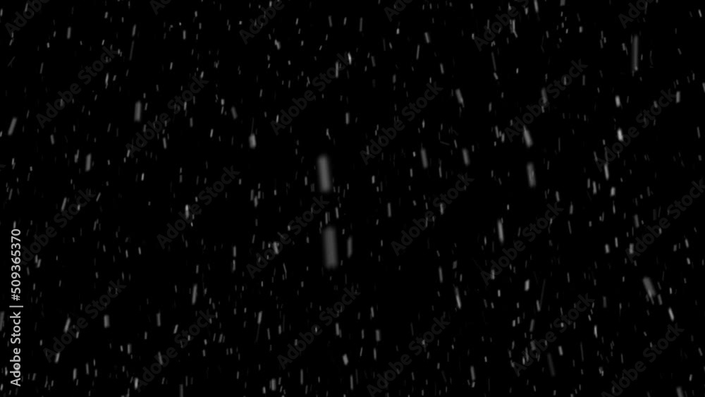 Winter Snow, Falling snow animation loop Slow motion Winter Snow, Falling snow animation loop Slow motion