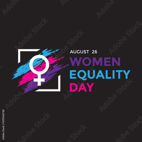 equality day logo design vector graphic