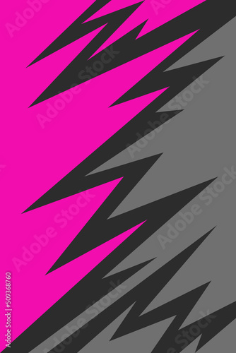 Abstract background with jagged zigzag pattern and with some copy space area