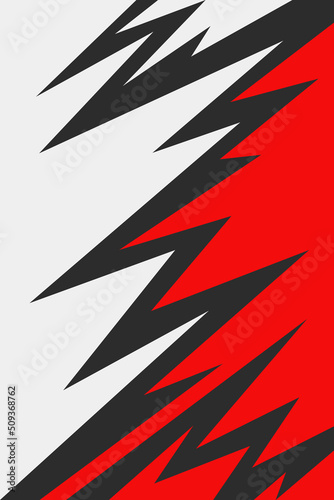 Abstract background with jagged zigzag pattern and with some copy space area