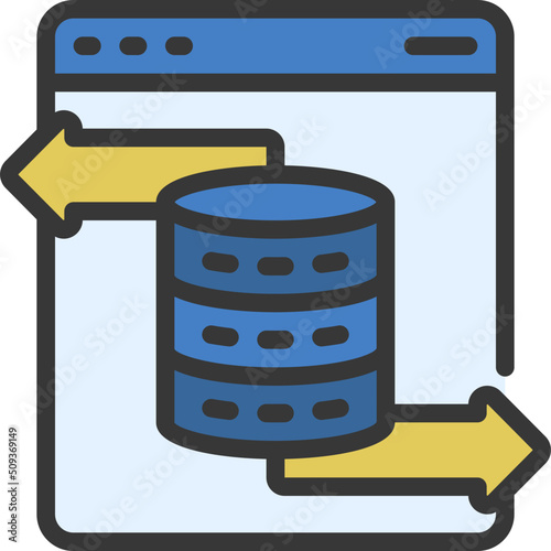 Data Transaction Icon