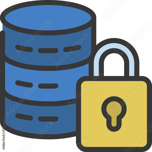 Locked Database Icon
