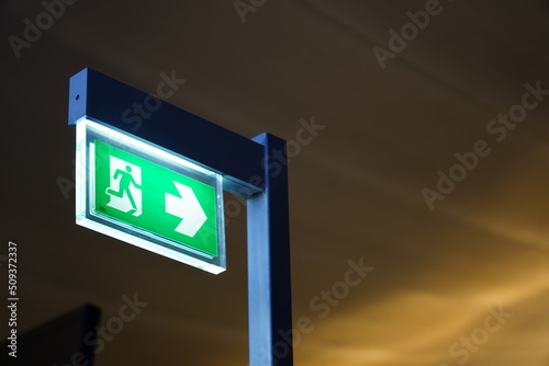 exit sign