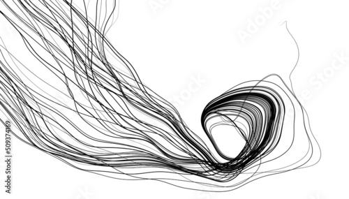 Falling Colorful Confetti On Blue Background