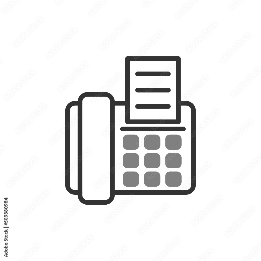 fax machine Icon fax machine Icon