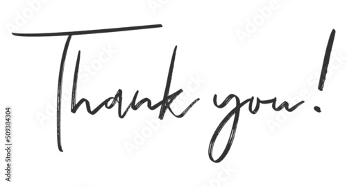 Thank you sign icon. Customer service symbol. vector thank you handwritten inscription. hand drawn lettering. Thank you calligraphy. Thank you card.