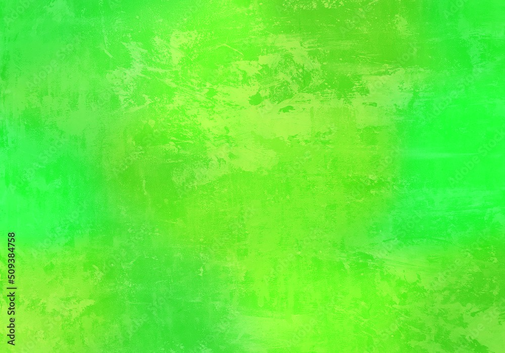 Obraz premium 鮮やかなグリーンの背景、瑞々しい季節のイメージ