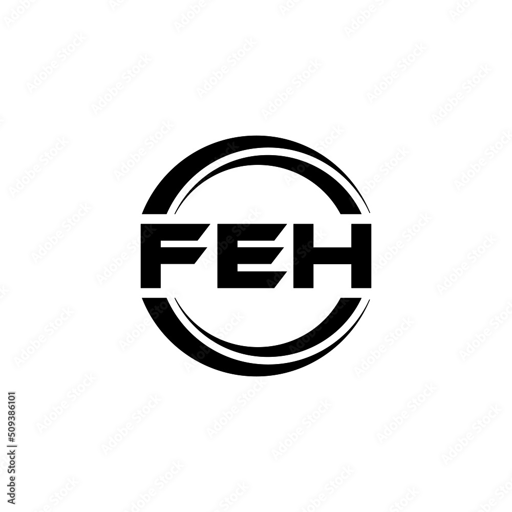 FEH letter logo design with white background in illustrator, vector logo modern alphabet font overlap style. calligraphy designs for logo, Poster, Invitation, etc. FEH letter logo design with white background in illustrator, vector logo modern alphabet font overlap style. calligraphy designs for logo, Poster, Invitation, etc.