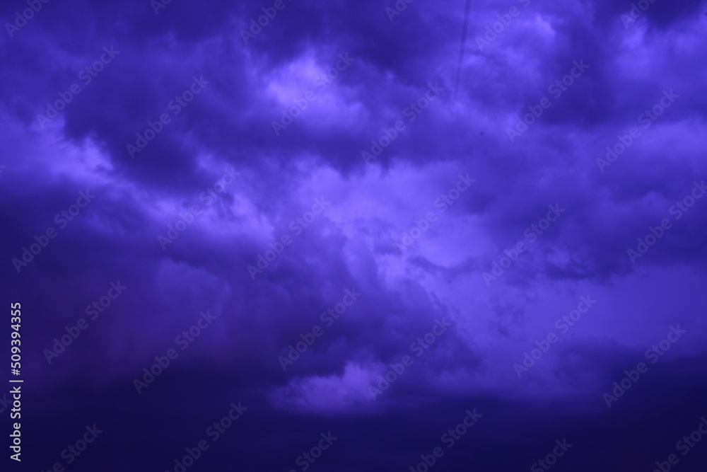 Storm clouds - Blue sky with clouds - 06