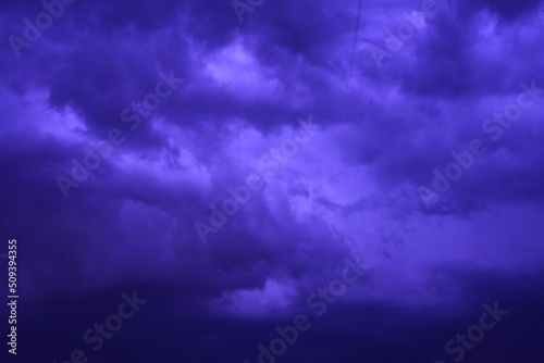 Storm clouds - Blue sky with clouds - 06
