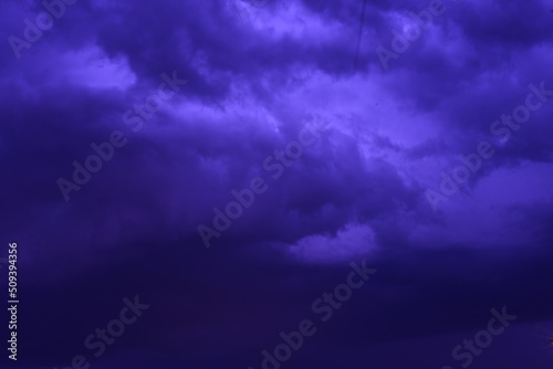 Storm clouds - Blue sky with clouds - 05