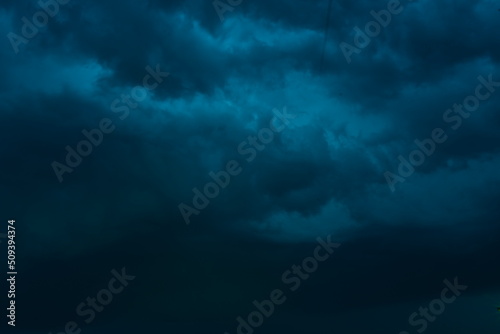 Storm clouds - Blue sky with clouds - 04