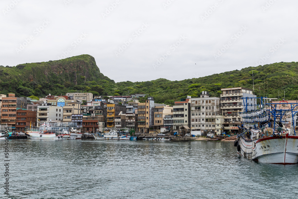 Yehliu Fishing Harbor in Taiwan