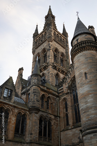 Φωτογραφία Bell Tower at the Historic University of Glasgow