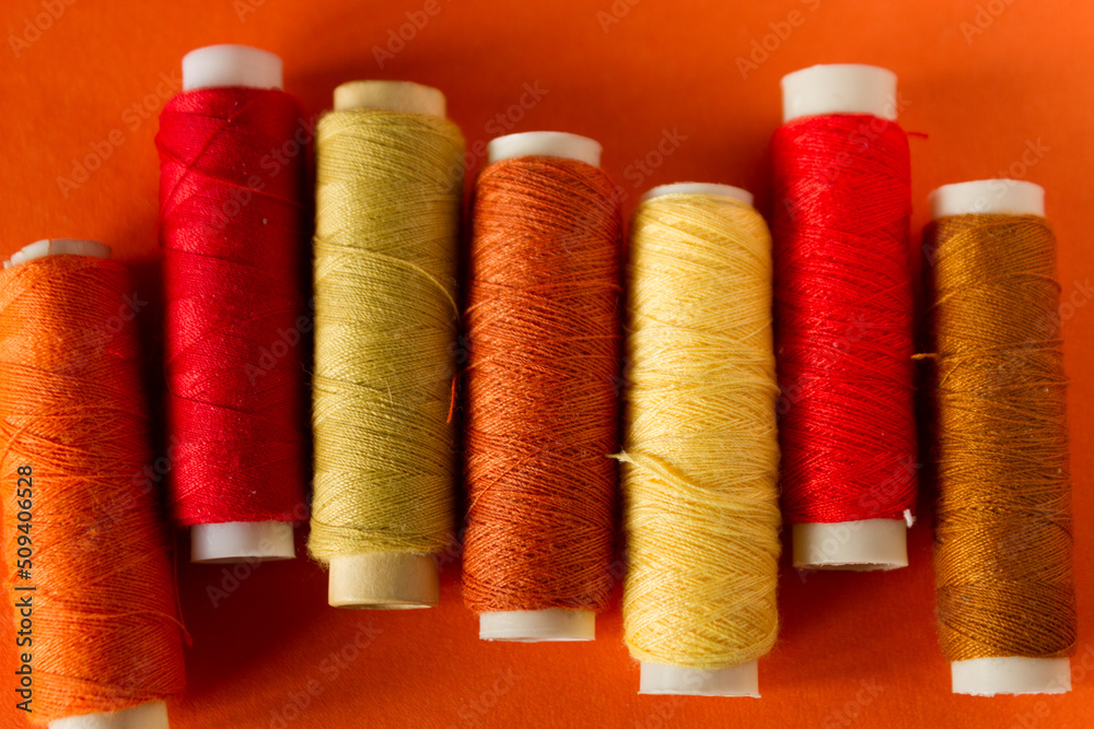 Colorful thread backround