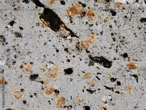 old cement stone wall