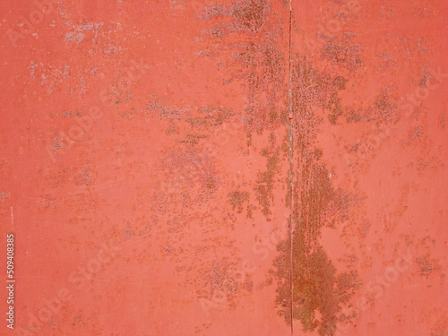 Red steal surface texture
