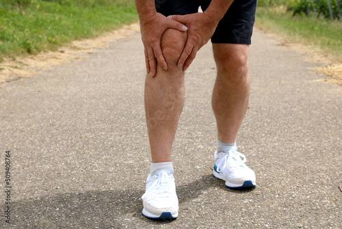 Knieprobleme beim Joggen