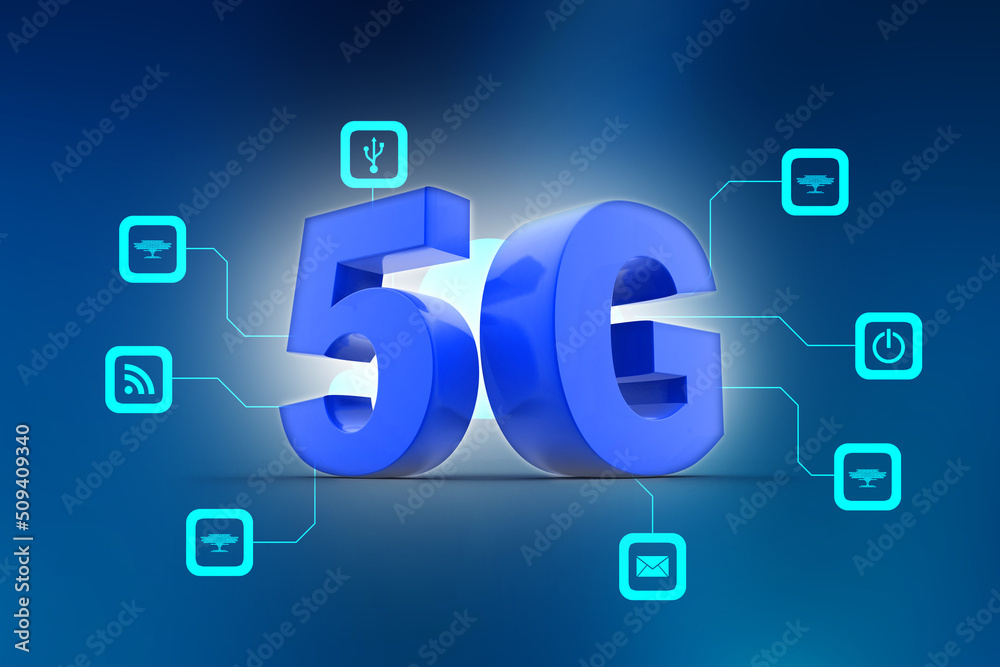 3d rendering 5G Network 5G Connection
3d rendering 5G Network 5G Connection