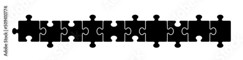 Puzzle icon symbol simple design