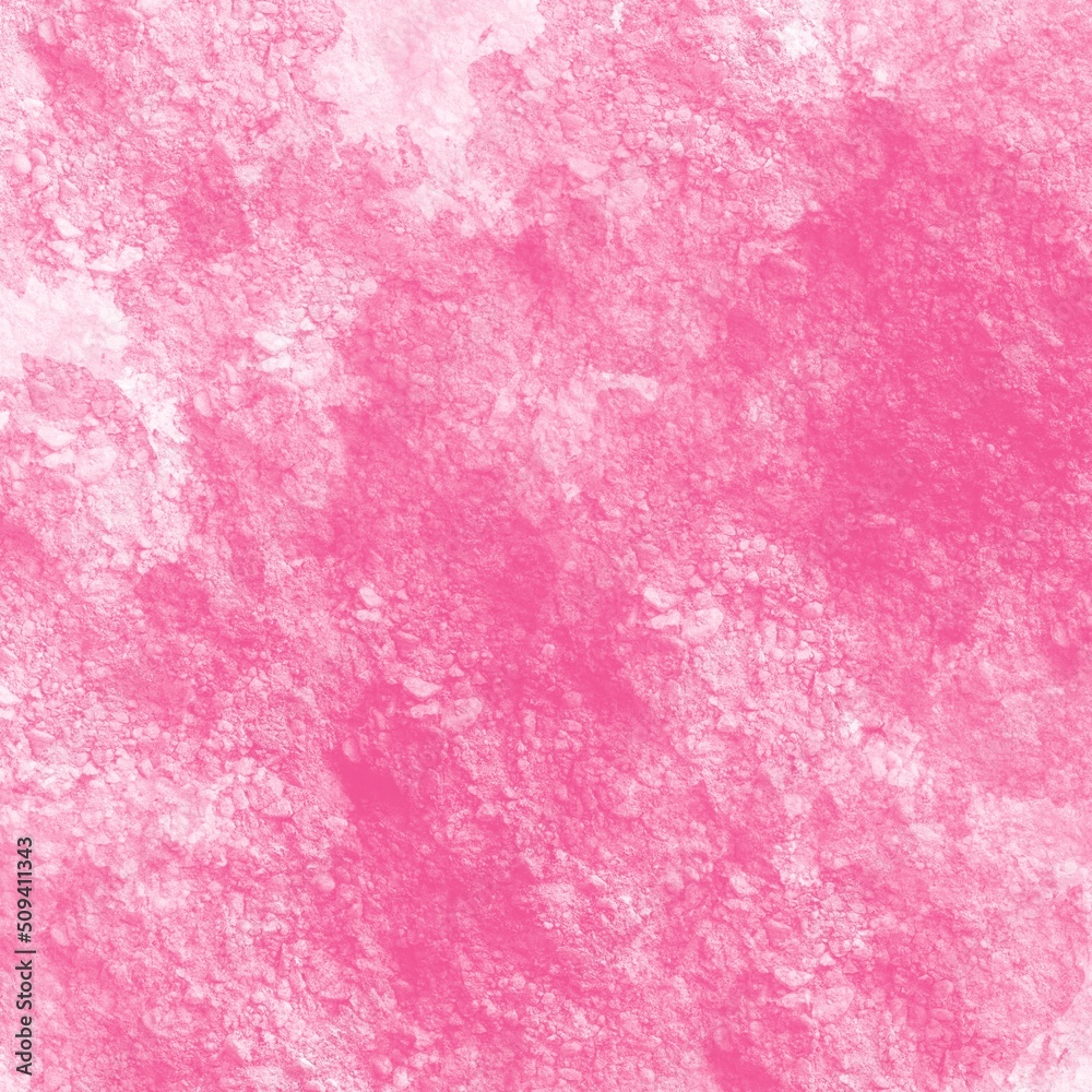 Fototapeta premium Abstract watercolor textured background pink imitation of the surface.