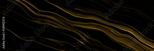 Panel kuchenny z motywem Marble texture wall surface black gold ink pattern graphic  background granite abstract light elegant grey for do floor plan ceramic counter texture tile black yellow background natural for paper.