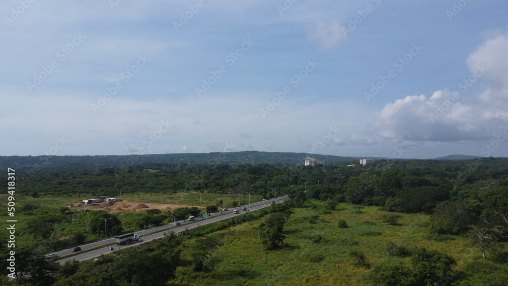 Obraz premium view from the hill