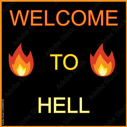 Wecome to Hell Flames