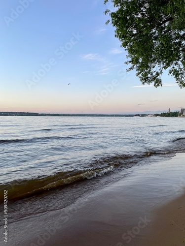 Beach at sunset                               ByKate 