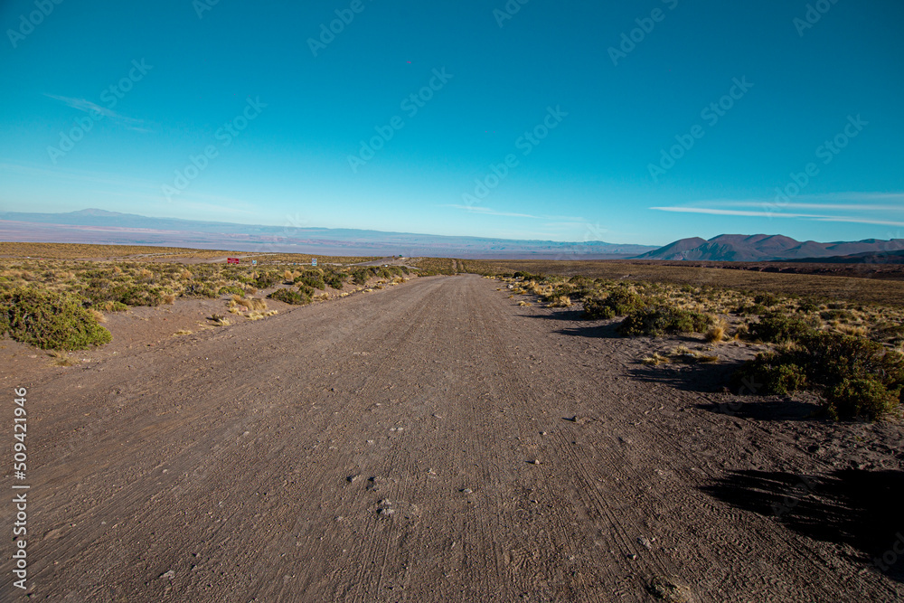 Deserto na estrada