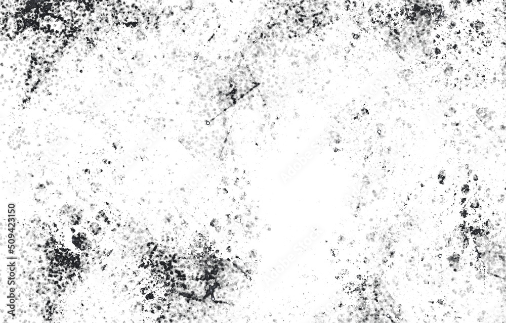 Monochrome particles abstract texture.Overlay illustration over any design to create grungy vintage effect and depth.
