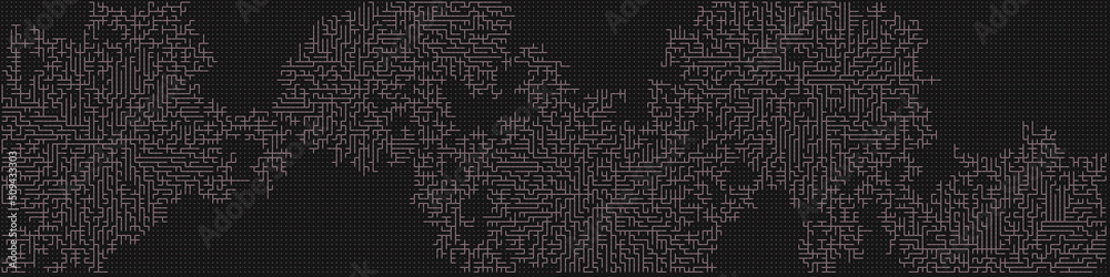 Albert-Laszlo Barabasi algorithm network visualization implementation illustration Albert-Laszlo Barabasi algorithm network visualization implementation illustration