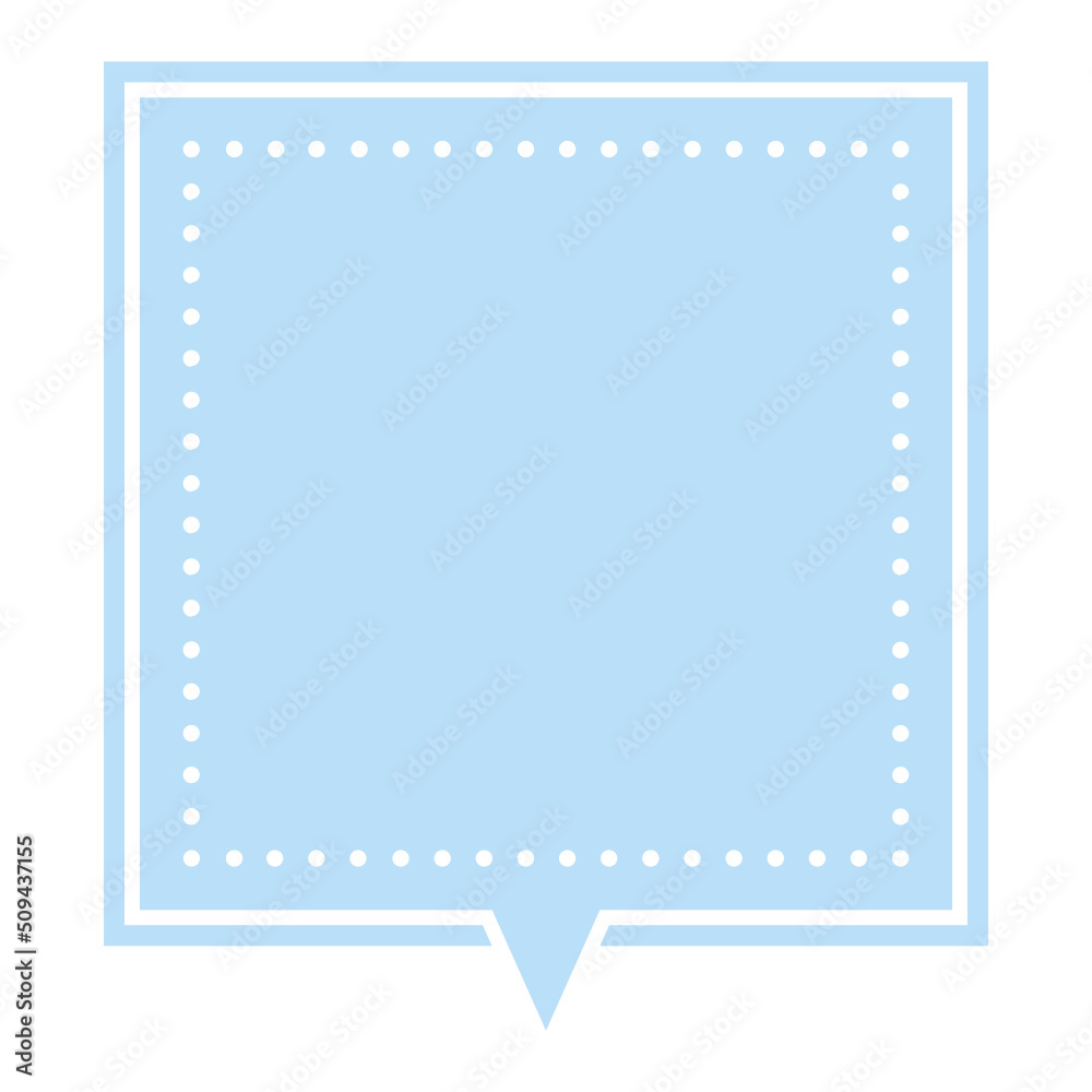 pastel square speech balloon
pastel square speech balloon