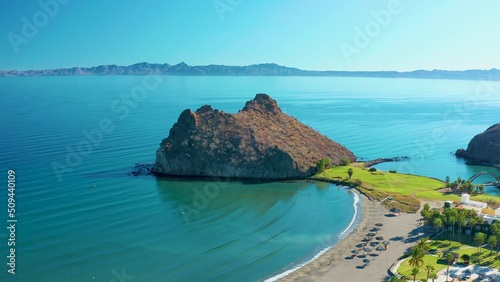 Slika na platnu 2020:LORETO BCS MEXICO.Slow Pan Over Island