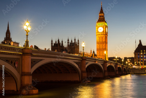 Big Ben  Parliament  Westminster bridge in London