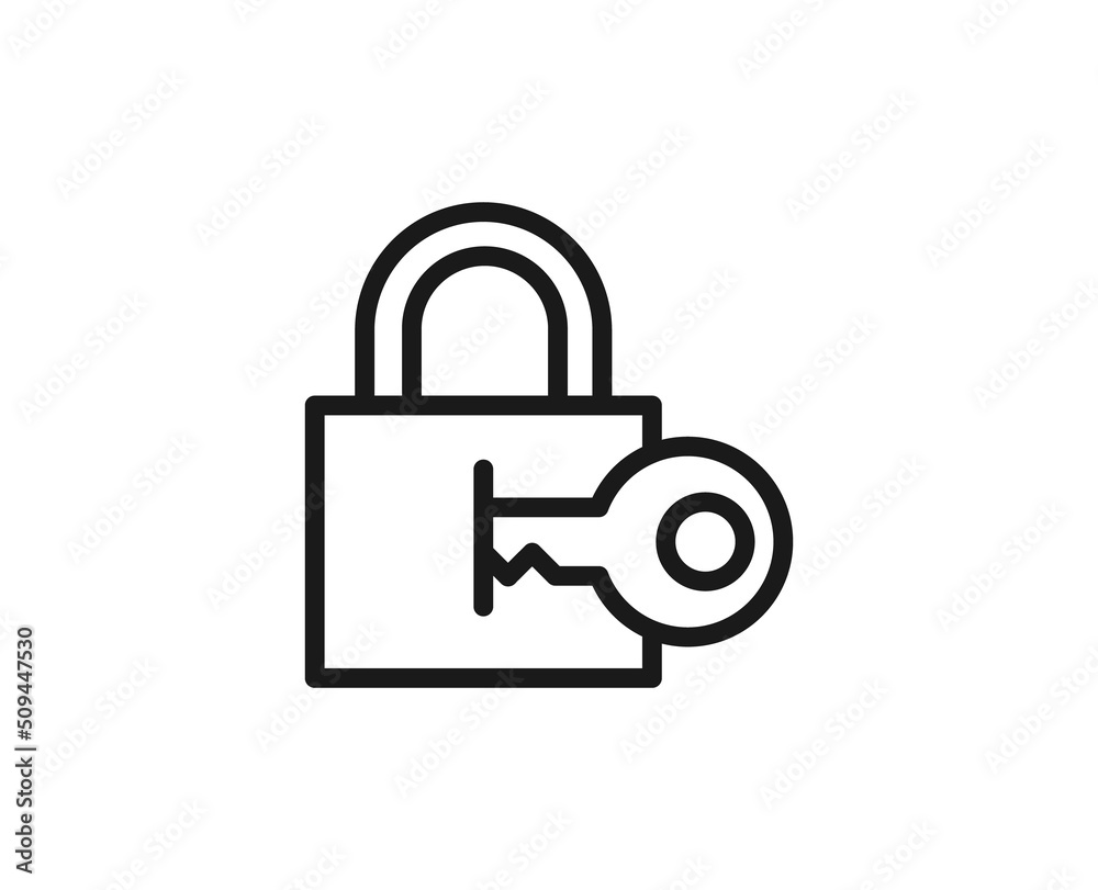 Single line icon of key High quality vector illustration for design, web sites, internet shops, online books etc. Editable stroke in trendy flat style isolated on white background Single line icon of key High quality vector illustration for design, web sites, internet shops, online books etc. Editable stroke in trendy flat style isolated on white background